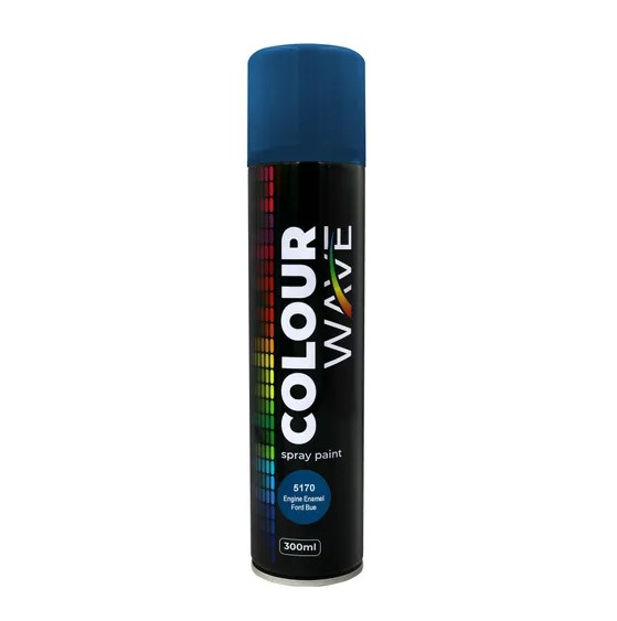 Q-Spray Paint Engine Enamel Ford Blue 300ml is a high-quality, heat-resistant spray paint designed specifically for automotive engines. This enamel paint provides a durable, glossy finish that resists heat, oil, and chemicals, making it ideal for engine blocks and other high-temperature components. The 300ml aerosol can ensures easy application, delivering a professional-grade result with minimal effort. Perfect for restoring or customizing your vehicle's engine bay with the classic Ford Blue color.