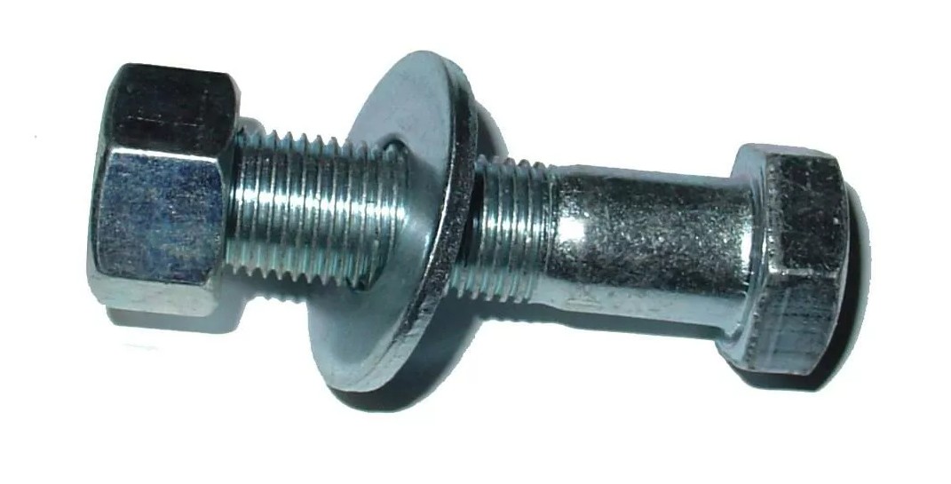Kudu 660 750 850 Bolt + Nut + Washer for Sliding Bearing Blocks K223A Heavy Duty Self Propelled Lawn Mower Tuffking Turfking Yamaha IND75