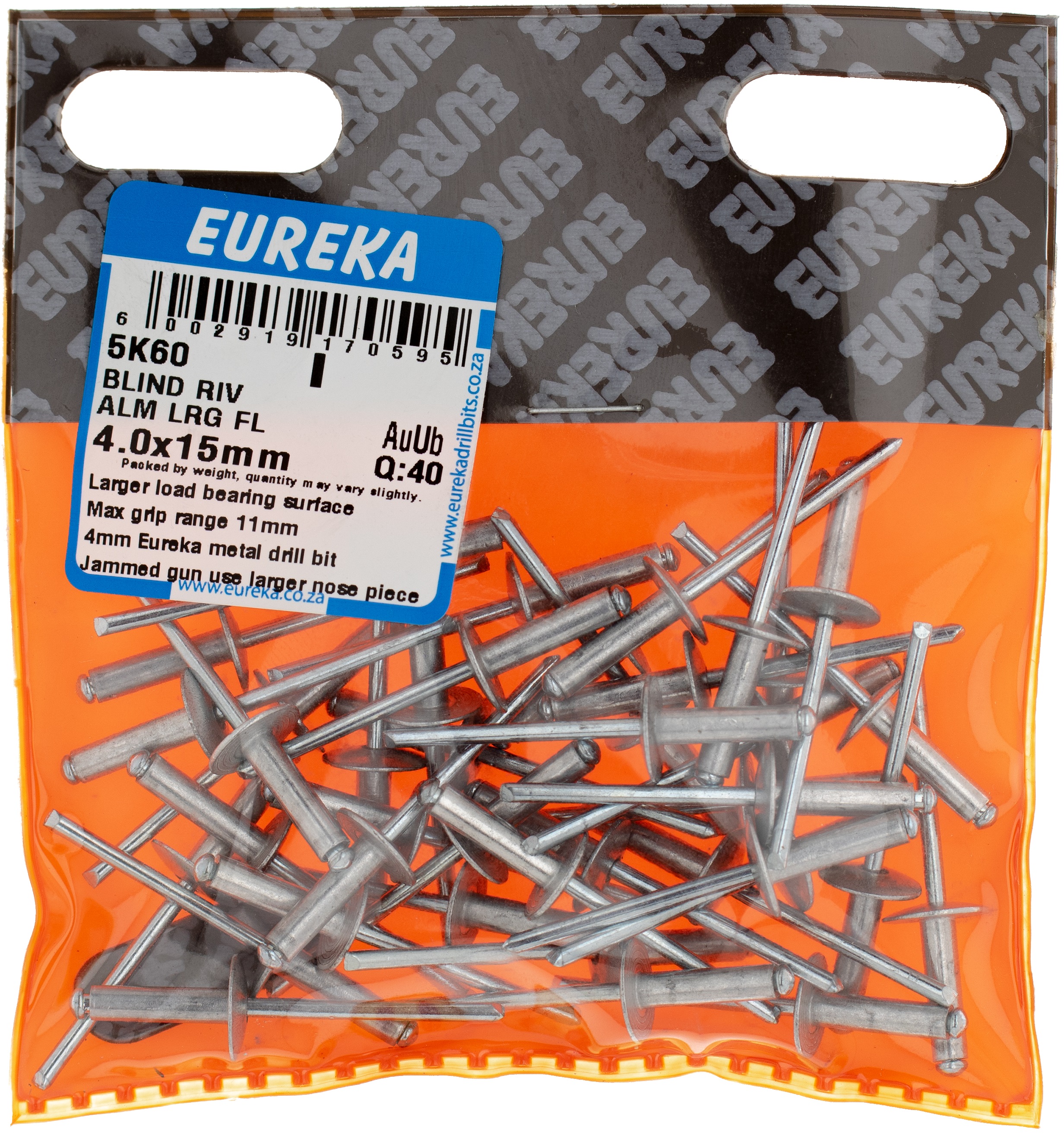 Blind Rivet Aluminium Large Flange