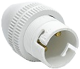 Lamp holders are mechanical devices that support lamps and connect them to electrical circuits. They hold light bulbs and make electrical contact to provide a bulb with power. Lamp holders are used with most light sources for incandescent, fluorescent, and compact fluorescent lamps (CFL).