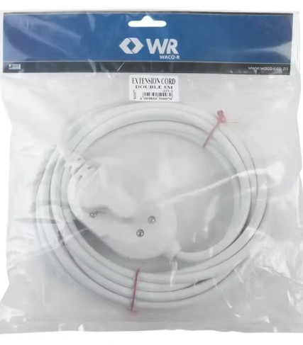 Voltex 5m White Extension Cord�