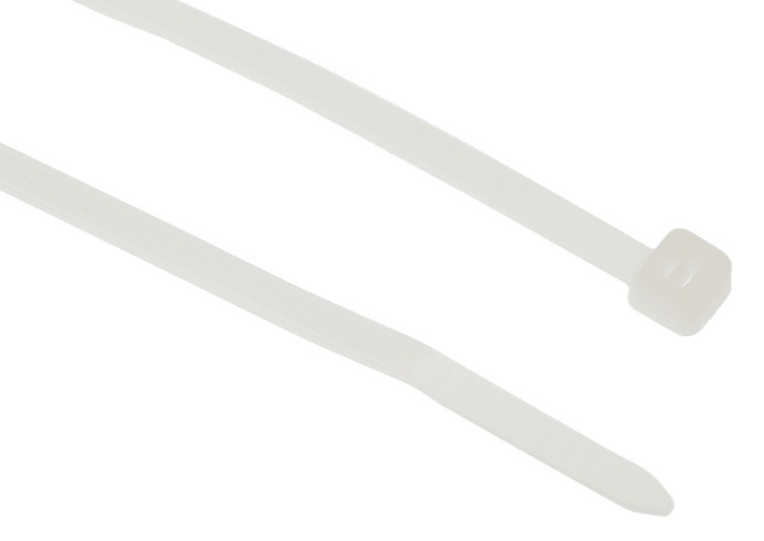 Natural cable ties is designed for durability and reliability, featuring an operating temperature range of -40�C to +85�C and a UL94 V2 flammability rating. The inside serration ensures a strong grip on cable bundles, making them ideal for both indoor and outdoor applications. These cable ties are easy to install by hand or with a tensioning tool and are made from 100% high-quality plastic, promoting effective recycling.