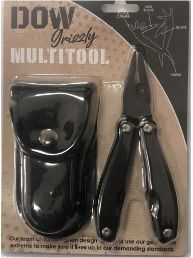 PLEASE NOTE: Clearance Stock - Limited Stock Available, first come first serve.Multi Tool 13 Function Black.