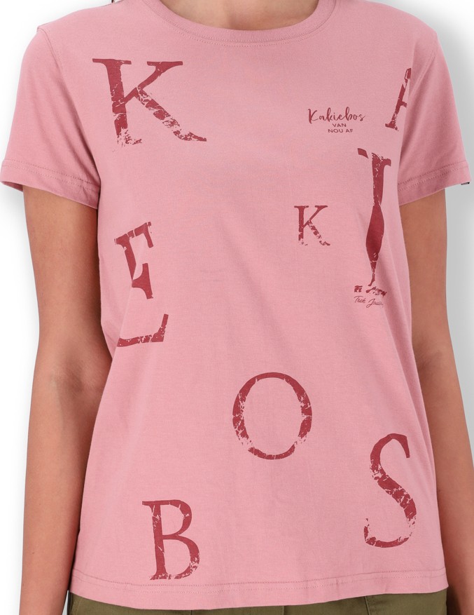 Tee Ladies Classic Fit Cosmic Pink Kakiebos