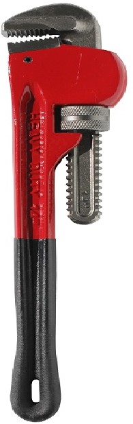 Our high quality robust pipe wrenches are used to turn threaded pipe and pipe fittings. The special v-grooves are induction hardened for better durability.