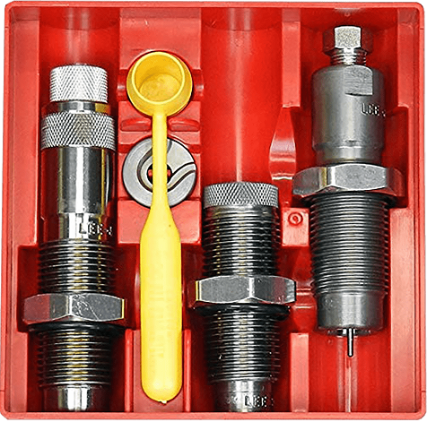 PaceSetter 3-Die Set .270 Win. Lee PaceSetter 3-Die sets include the exclusive Lee Factory Crimp� Die to produce factory-like ammunition with improved utility and accuracy. The die set also includes an easy adjust dead length bullet seater, shell holder, powder dipper, load data and all are packed in the nicest storage box ever designed. These are the most copied dies in the world. Each and every die comes with a written lifetime warranty, 2-year guarantee and guarantee of accuracy or your money back!
