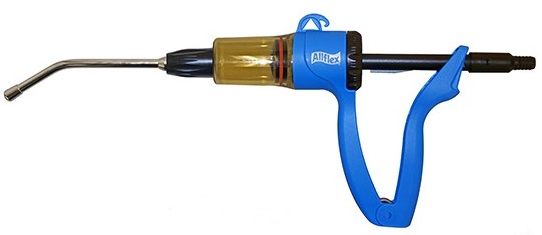 Eco matic allflex� 70ml (70EM-SDP). Amber-coloured barrel reduced UV sunlight exposure.