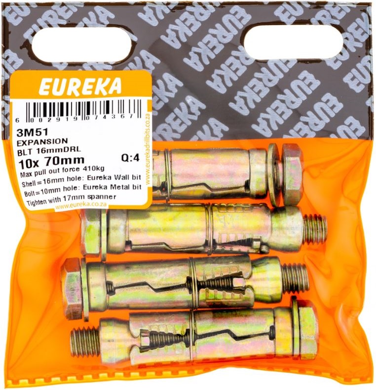 For heavyweight fixings in concrete, masonry or natural stone.
