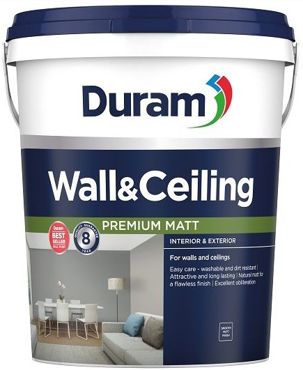 The product protects interior walls, ceilings and trims in bathrooms, kitchens, high humidity and other high wear areas against black stains and steam. It inhibits microbial growth, bacteria, mould and mildew, as well as is laboratory tested. It keeps painted surfaces cleaner, fresher and more beautiful. It is low VOC, safe to use and odourless, the product also dries quickly to a hard wearing and durable finish. It has low splatter, easy application with brush, roller or spray. It is washable and easy to clean with water based, pure acrylic formation. It has excellent obliteration and coverage.