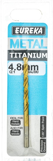 Drill Bit Eureka Titan Gold 4.8mm