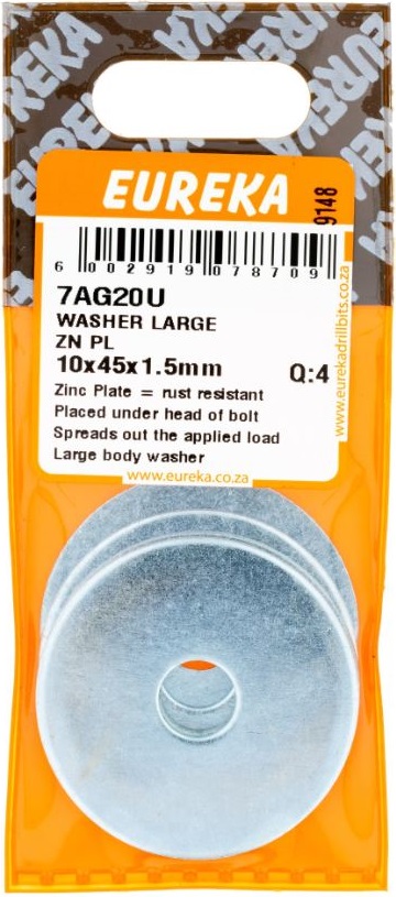 Used under the head of a bolt or nut to distribute the forces applied when tightening.