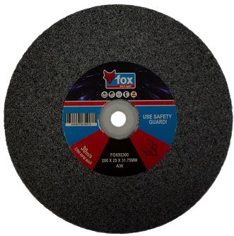 Vitrified wheels for use on bench & pedestal grinders.