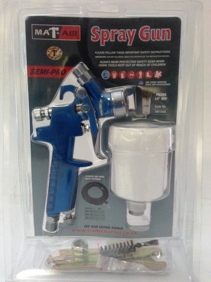 Spray Gun touch-up gravity feed gravity feed spray gun for small touch up applications hobbyist use bowl size 200 mlMaximum pressure � 1.6 bar.