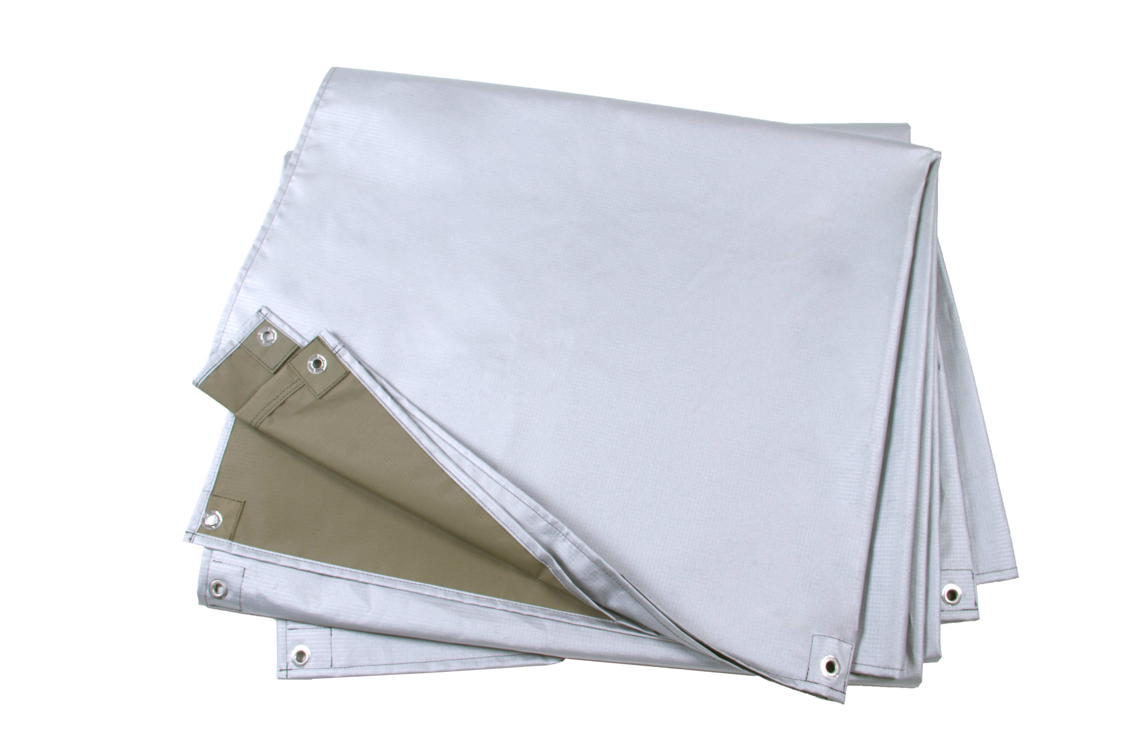The Kaufmann X AFRI Canvas Heat Deflecting Tarp 6M is an essential accessory for outdoor enthusiasts who need reliable sun and heat protection. Designed with heat deflecting technology, this high quality tarp reflects sunlight, keeping you cooler even in intense heat. The tarps robust construction is made from durable Ripstop AFRI Canvas 320 gram, ensuring long lasting performance and resistance to wear and tear. As well as being DWR coated this tarp will repel and resist water if it rains. The eyelets are made of stainless-steel TG 7 which means it wont rust at the coast. ** With a large coverage area of 3m x 3.6m, the tarp provides ample shade, making it perfect for camping, caravanning, picnics, and outdoor events. Included carry bag to make transport and assembly simple. Guy ropes and pegs are sold separately.