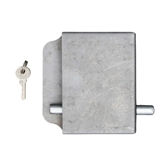 This compact gate lock is designed specifically for small gates, providing strong and reliable security in a space-saving form. Its durable locking mechanism offers robust protection, making it suitable for both residential and commercial use. Easy to install and resistant to tampering, it delivers long-lasting security with minimal effort.