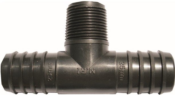 Nylon insert & threaded fittings.
