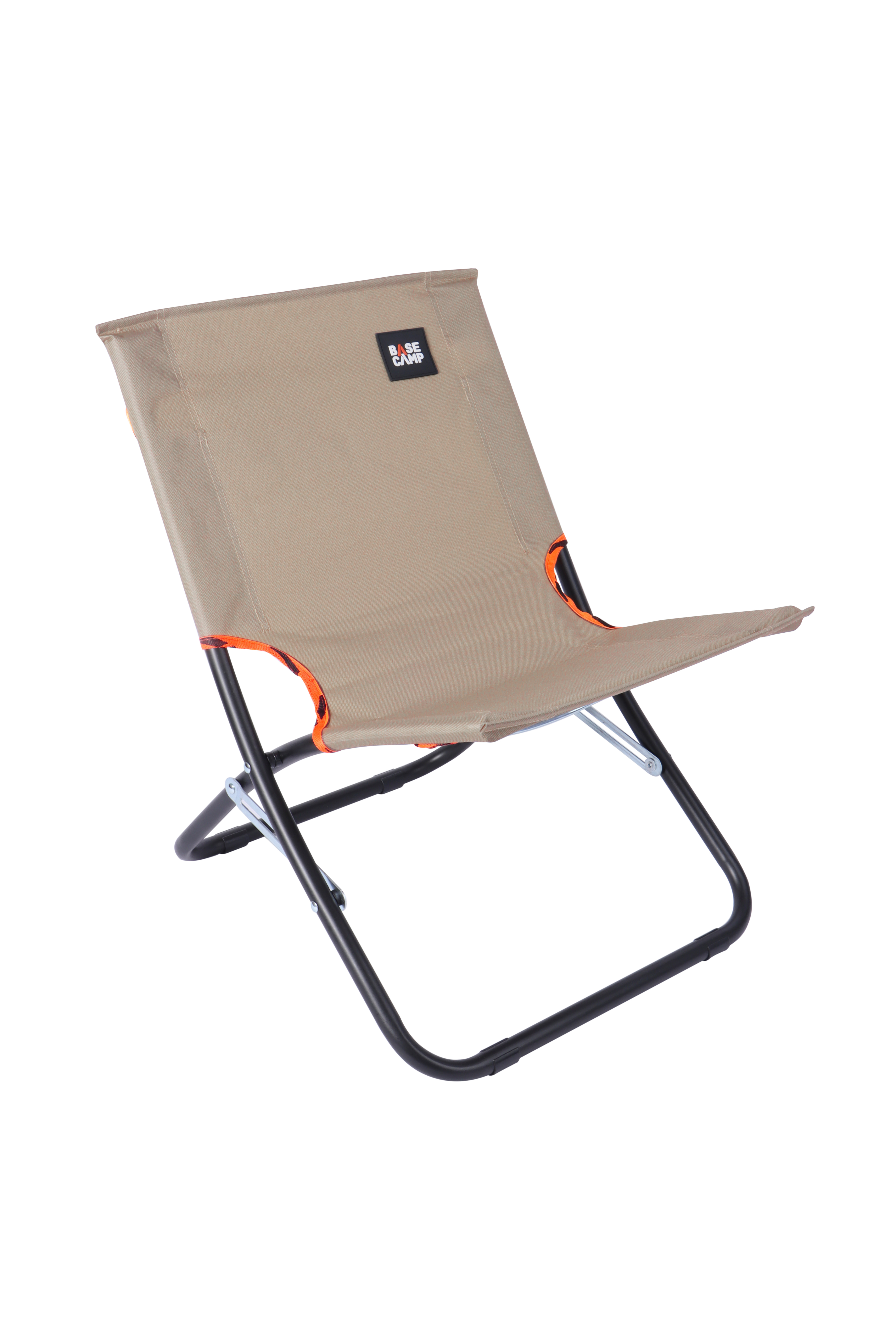 The Basecamp Lightweight Fold Up Chair with Low Profile Steel Frame is your perfect companion for outdoor relaxation. Designed for comfort and portability, this chair is ideal for the beach, concerts, and various outdoor activities. FEATURES AND BENEFITS: Lightweight and Portable: Easy to carry and perfect for on the go use. Low Profile Design: Great for the beach and concert venues, allowing you to feel the sand under your feet. Durable Construction: Made with a strong steel frame and durable 600x300D Oxford fabric. High Weight Capacity: Supports up to 120kg. Easy Storage: Folds up easily for space saving storage and transport. Comfortable Seating: Designed with your relaxation in mind.** PRODUCT SPECIFICATIONS: Frame: Steel, Tube (22X1.0mm). Fabric: 600X300D Oxford. Weight Capacity: 120kg. Packing: 1 piece in a poly bag. DIMENSIONS: Open Size: 49cm (Length) x 43cm (Width) x 32/55cm (Height).