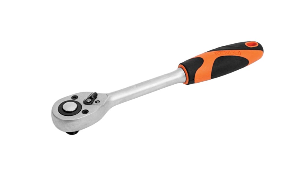 This tool is made from hardened Chrome Vanadium (Cr-V) steel for strength and durability, featuring a high-quality 72-tooth ratchet for smooth, precise operation. The non-slip bi-material handle provides a comfortable and secure grip, reducing hand fatigue during extended use.