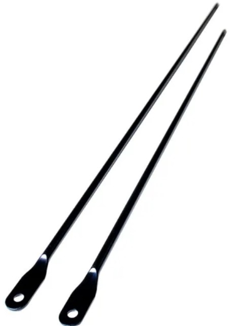 Stay & Lug 750mm Black Nemtek