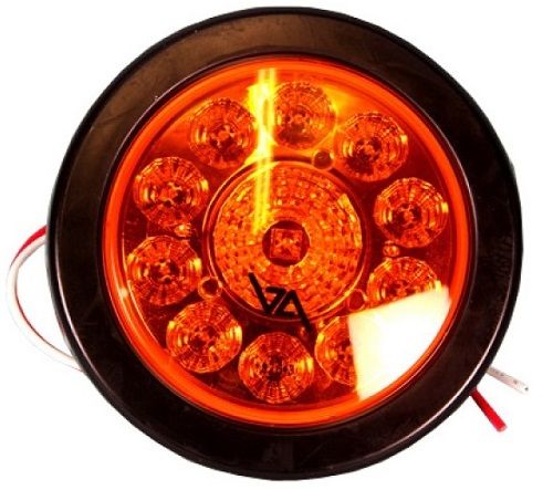 This light is suitable for truck or trailer applications. It is 100mm round light with a sealed polycarbonate lens and ABS housing.