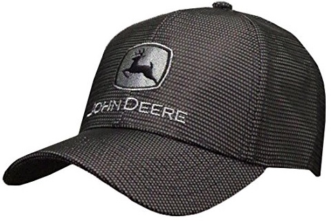 Cap Black Reflective John Deere