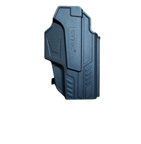The T-Series B-CLP Holster is designed for users who require fast access, dependable retention, and consistent everyday performance. It is specifically engineered for the Glock 19 (Gen 1 to Gen 5), providing a secure fit and a smooth, controlled draw. Depending on the carry configuration, it can be used for either inside- or outside-the-waistband carry. Constructed from high-strength materials and built for durability, the T-Series holster is suitable for both professional users and civilian concealed carry applications.