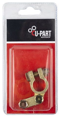 Bosch type positive terminal used to attach the wire to the terminal of the battery. Also available unpacked.