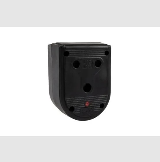 Heavy duty rubber coupler, LED power on indicator, brass inside