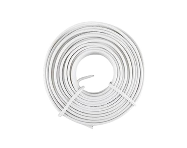Speaker wire 0.5mmx10m white�