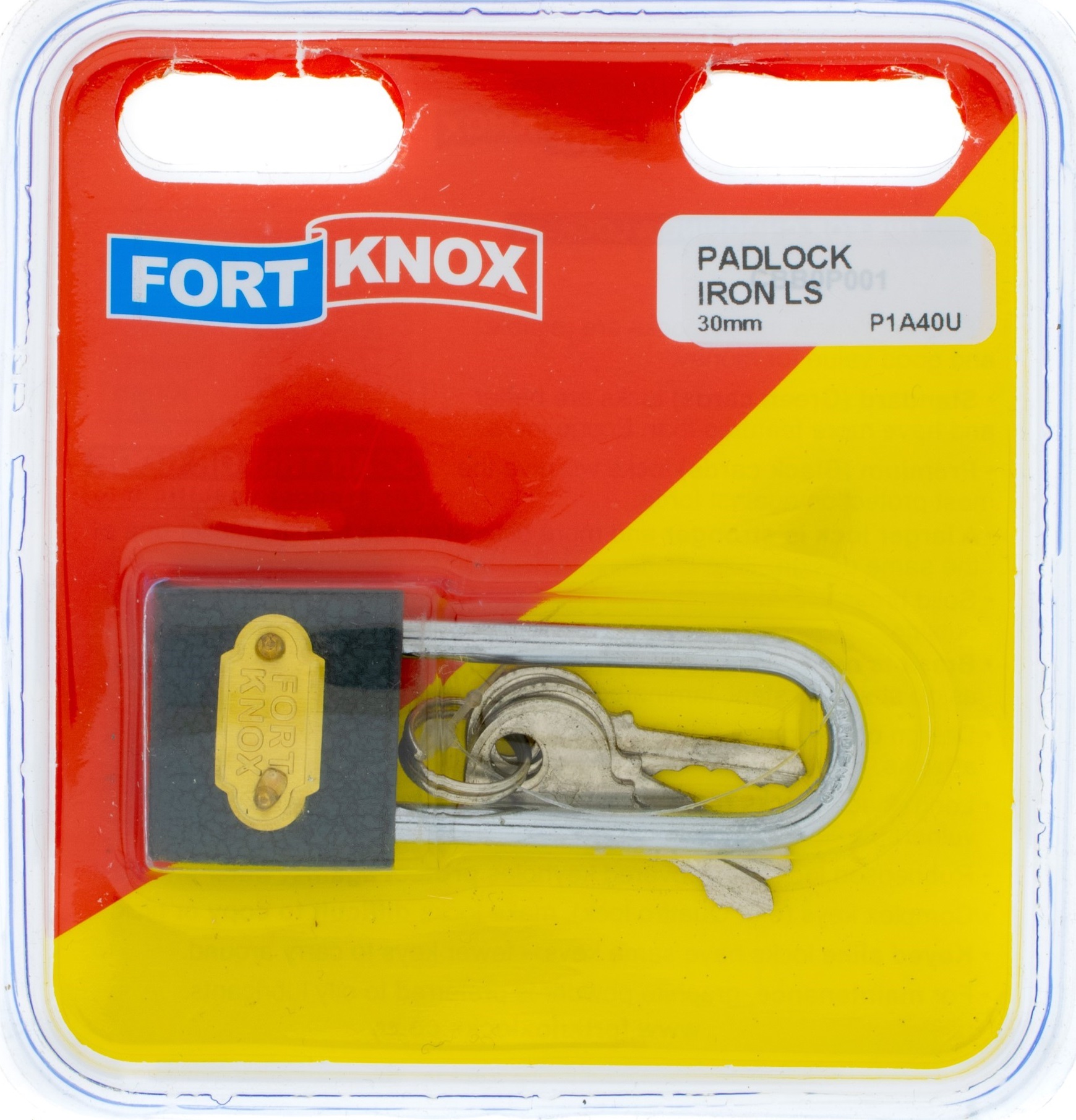 Long shackle iron padlock, mainly used indoor.
