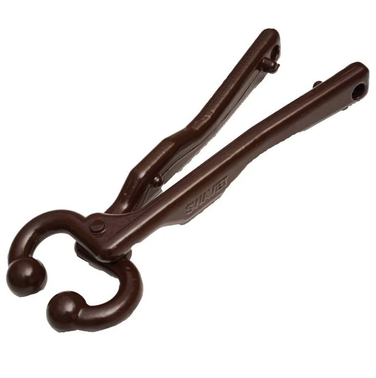 Introducing the Bull Nose Holder, an essential tool for farmers and veterinarians working with cattle, cows, bulls, and other livestock, designed for safe, efficient, and controlled handling. Its durable construction and ergonomic long handle allow for effortless use while reducing strain, and the specially designed ball-shaped grip minimizes discomfort and potential injury to the animal, ensuring a gentler and less stressful experience. Made from high-quality stainless steel, it offers excellent strength and corrosion resistance for long-lasting performance, while the smooth, burr-free surface enhances safety by reducing the risk of accidental injury to both the handler and the livestock, making it a reliable addition to any agricultural toolkit.