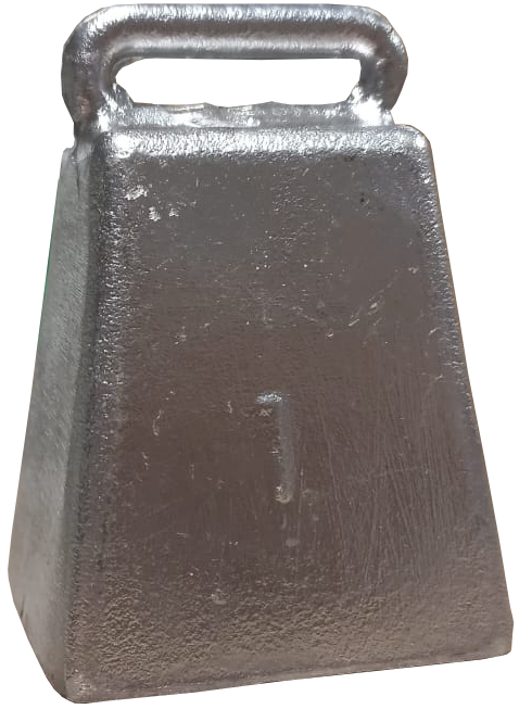 The bell is worn around the neck of free-roaming livestock so herders can keep track of an animal via the sound of the bell when the animal is grazing out of view.