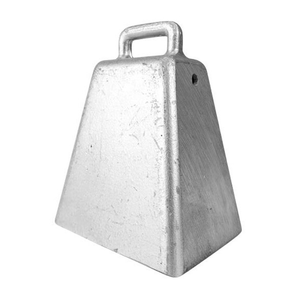 The bell is worn around the neck of free-roaming livestock so herders can keep track of an animal via the sound of the bell when the animal is grazing out of view.