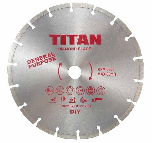 Our diy diamond blades are perfect for the handyman, cuts a wide range of masonry type materials quickly.