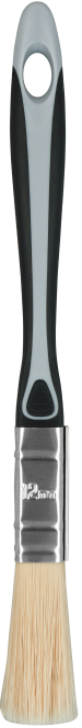 Paint Brush best with Oil or Solvent-based Paints For use with all paints. Filament:50%PET+50%PBT. Smooth-X� fine diameter Solid Round Tapered filament is great for applying stains, varnishes and polyurethanes. For use with all paints.