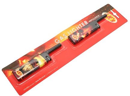 2 short lighters refillable.