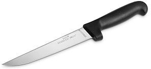 PLEASE NOTE: Clearance Stock - Limited Stock Available, first come first serve.6 inch Boning blade with black nylon handle.