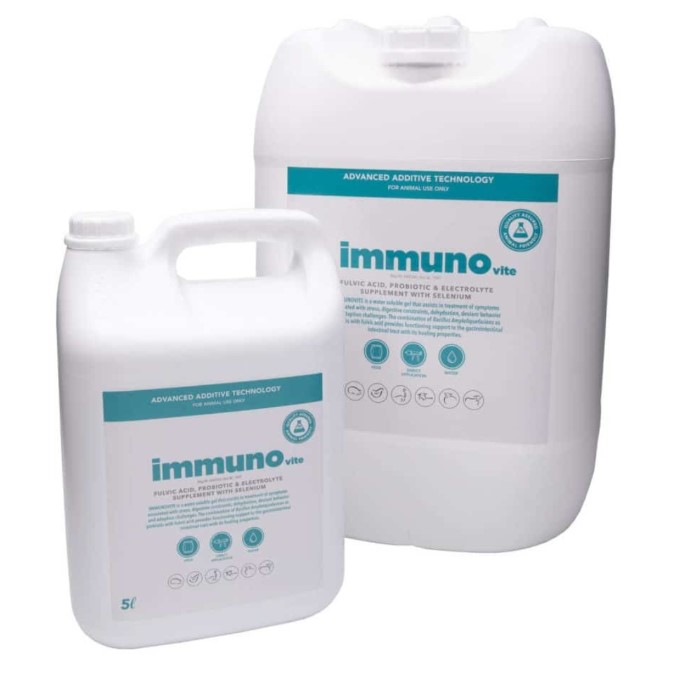 A water soluble gel that assists in treatment of symptoms associated with stress, digestive constraints, dehydration, deviate behavior and adaption challenges. Provides functioning support to the gastrointestinal intestinal tract with its healing properties.1ml/kg Orally - In drinking water - 100ml/100l water once off - or 35ml/100l water over 3 to 5 days.
